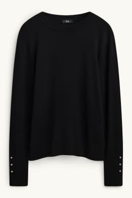 Feinstrick-Pullover