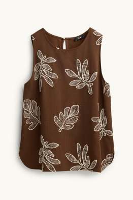 Top - patterned