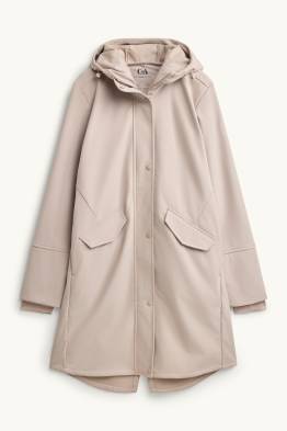 Manteau de sport avec capuche - finition déperlante