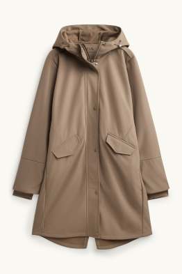 Manteau de sport avec capuche - finition déperlante