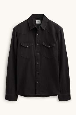 Spijkerblouse - regular fit - kent