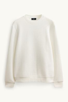Sweatshirt - textured