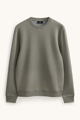 Sweatshirt - met structuur