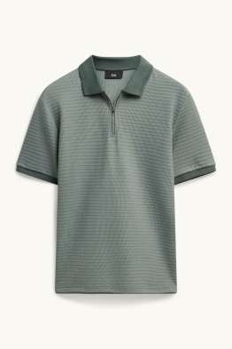 Tricou polo - regular fit - structurat