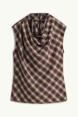 Blouse top - check