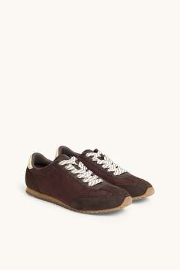 Trainers - faux suede