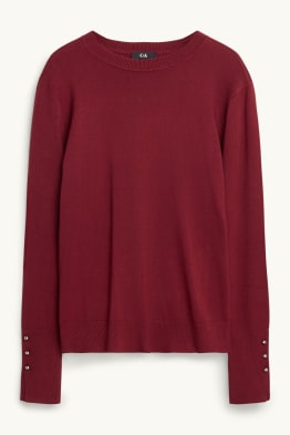 Feinstrick-Pullover