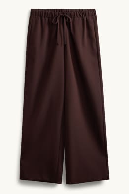 Pantaloni office - talie medie - wide leg