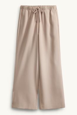 Pantaloni office - talie medie - wide leg