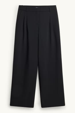 Pantalon de bureau - high waist - wide leg