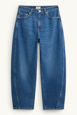 Barrel jeans - high waist