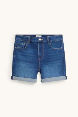 Korte spijkerbroek - mid waist