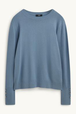 Feinstrick-Pullover