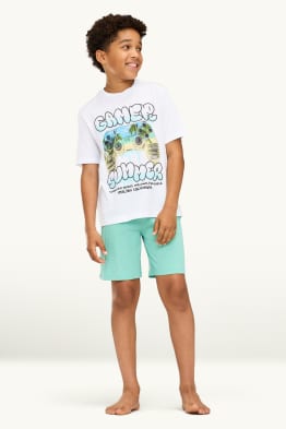 Multipack 2er - Gaming-Controller - Shorty Pyjama - 4 teilig