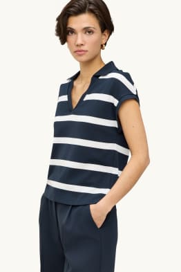 Polo - regular fit - à rayures