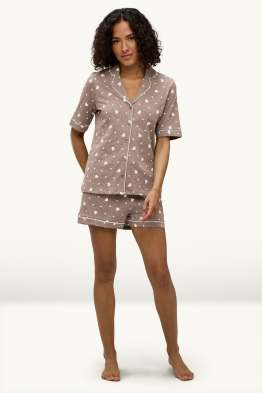 Short pyjamas - patterned