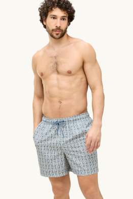 Badeshorts - gemustert