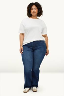 Bootcut jeans - mid waist