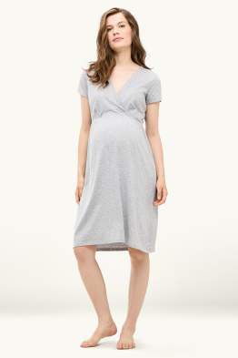 Nursing nightdress - polka dot