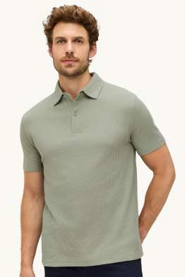 Poloshirt - Regular Fit - strukturiert