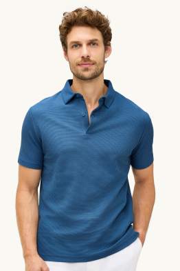 Poloshirt - Regular Fit - strukturiert