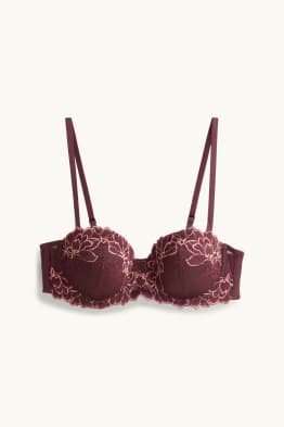 Underwire bra - BALCONETTE - padded