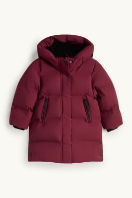 Funktions-Steppjacke mit Kapuze - gefüttert