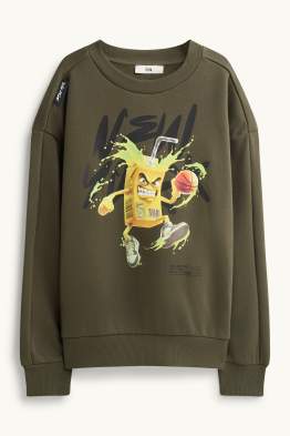 Saft und Basketball - Sweatshirt
