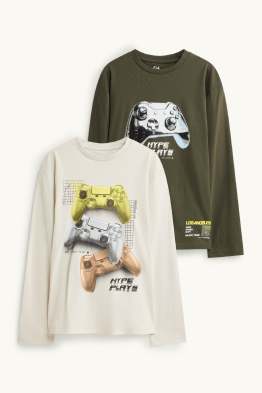 Multipack 2er - Gaming-Controller - Langarmshirt