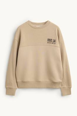 Sweatshirt - textured