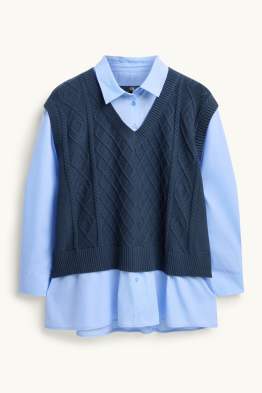 Jumper - 2-in-1 look