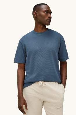 Camiseta - relaxed fit - de canalé