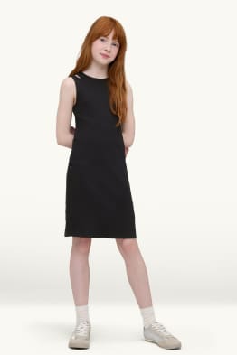 Kleid - gerippt