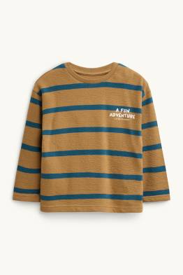 Maglia a maniche lunghe - a righe