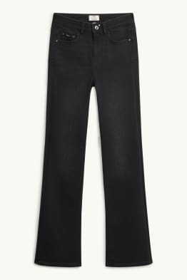 Bootcut Jeans - mid waist - jean galbant - LYCRA®