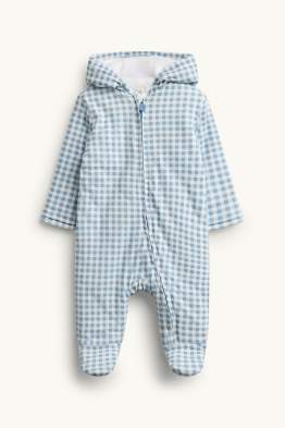 Baby jumpsuit - check