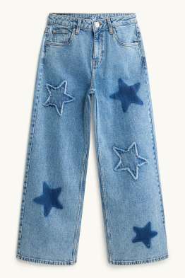 Ster - wide leg jeans