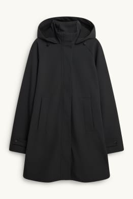 Softshellmantel met capuchon - waterafstotend - 4 Way Stretch