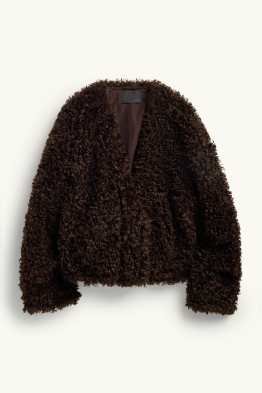 Veste en peluche