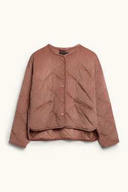 Cord-Steppjacke