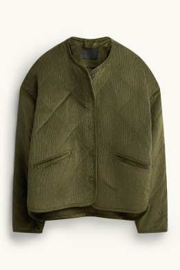 Cord-Steppjacke