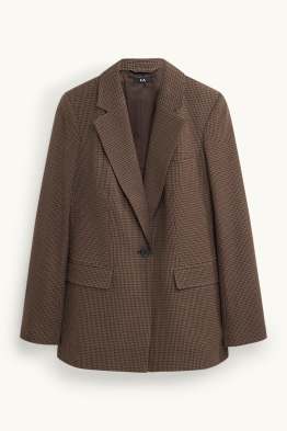 Long blazer - regular fit - patterned