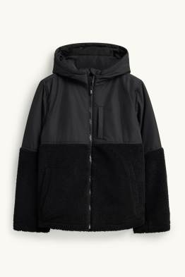 Jacke mit Kapuze - gefüttert