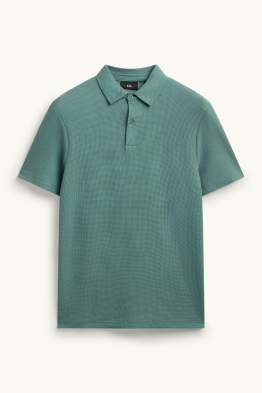 Polo - regular fit - finition texturée