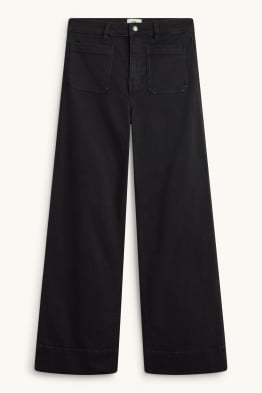 Wide leg Jeans - mid waist