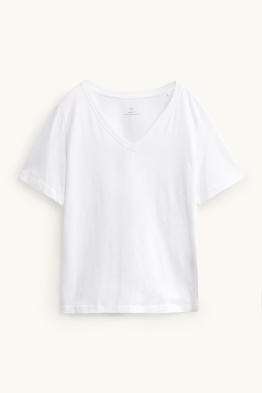 T-shirt à col V - regular fit