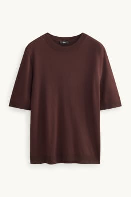 Strickpullover - kurzarm