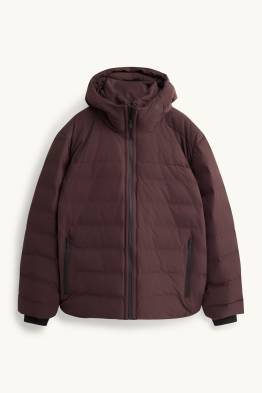 Funktions-Steppjacke mit Kapuze - gefüttert