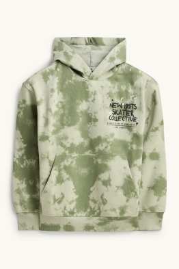 Sweat à capuche - à motif