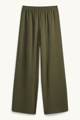 Pantalon de bureau - high waist - wide leg